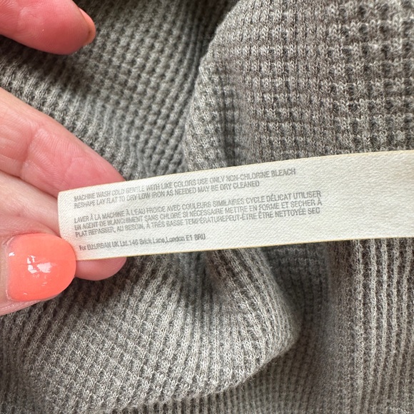 Casual greyish waffle Sleeveless Dress - Picture 9 of 11